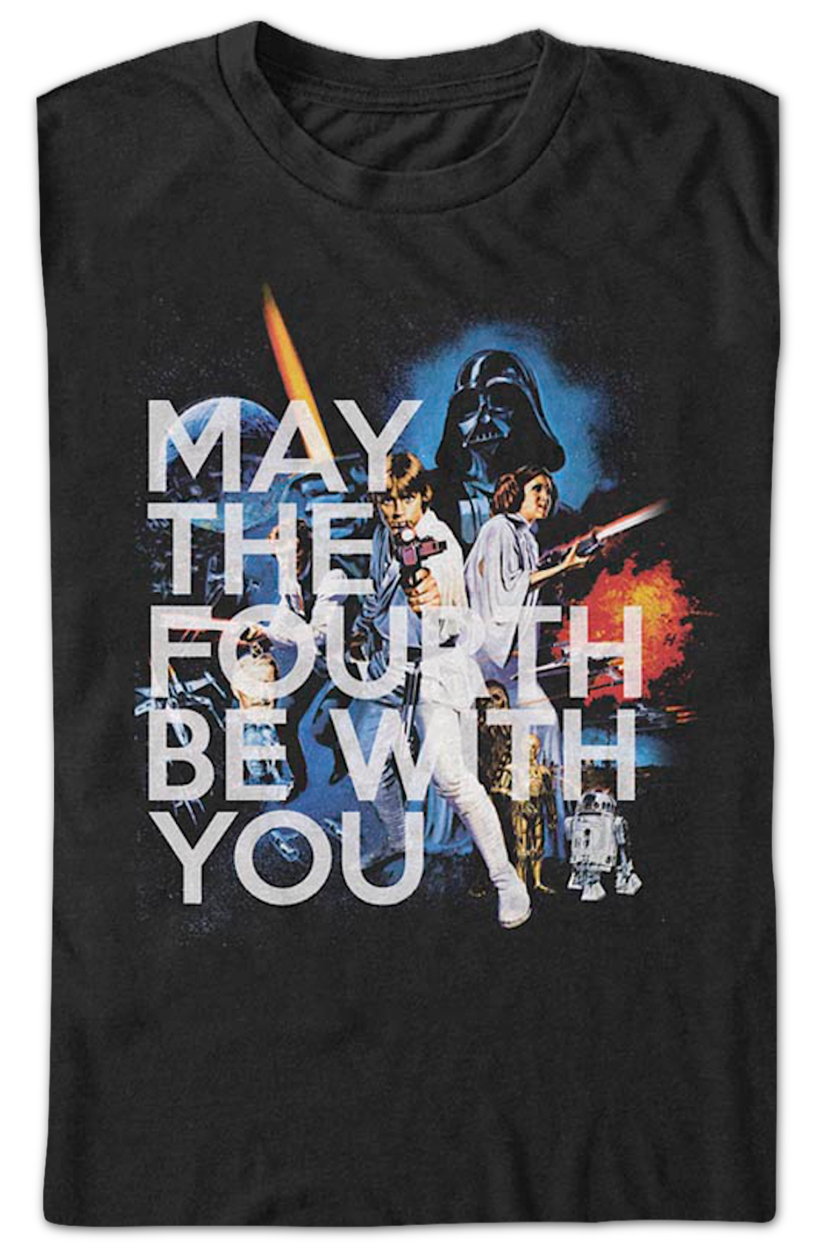 Poster Art May The Fourth Be With You Star Wars T-Shirt