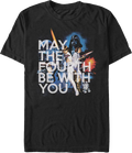 Poster Art May The Fourth Be With You Star Wars T-Shirt