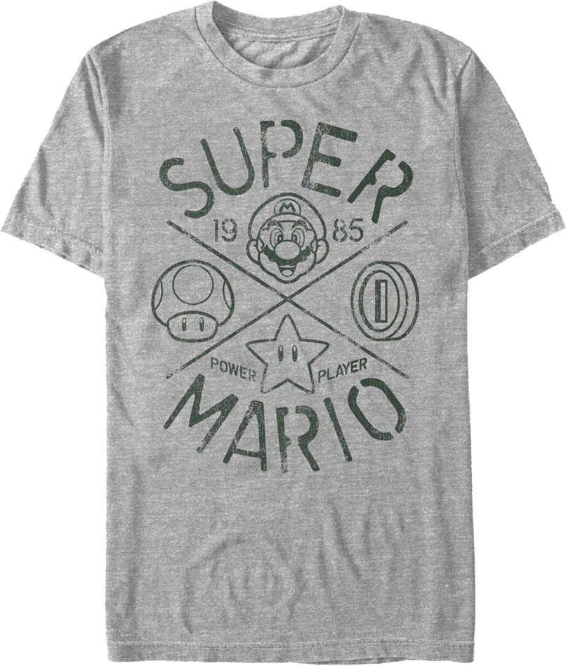 Power Player Super Mario Bros. T-Shirt product image 1