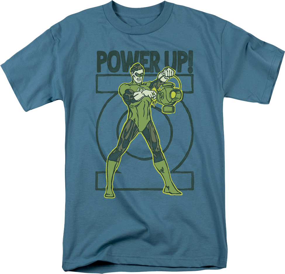 Power Up Green Lantern DC Comics T-Shirt product image 1