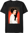 Princess Leia Pixelated Photo Star Wars T-Shirt product image 1