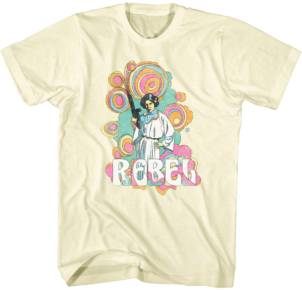 Princess Leia Rebel Star Wars T-Shirt product image 1