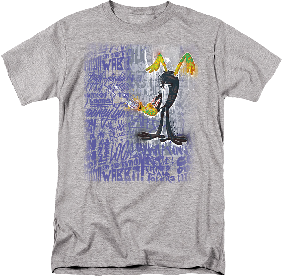 Psychedelic Daffy Duck Looney Tunes T-Shirt product image 1