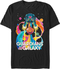 Psychedelic Ship Guardians Of The Galaxy T-Shirt product image 1