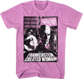 Purple Frankenstein Created Woman Hammer Films T-Shirt product image 1