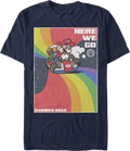 Rainbow Road Mario Kart T-Shirt product image 1