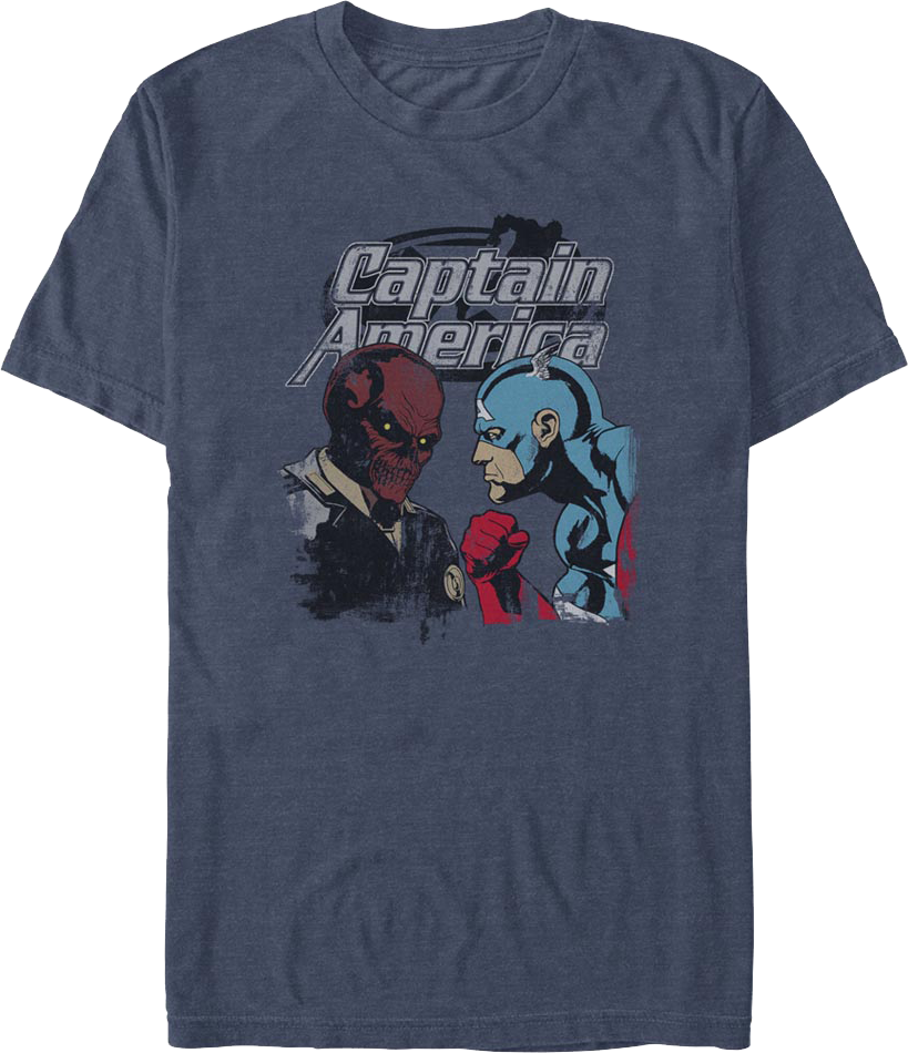 Red Skull vs. Captain America Marvel Comics T-Shirt product image 1
