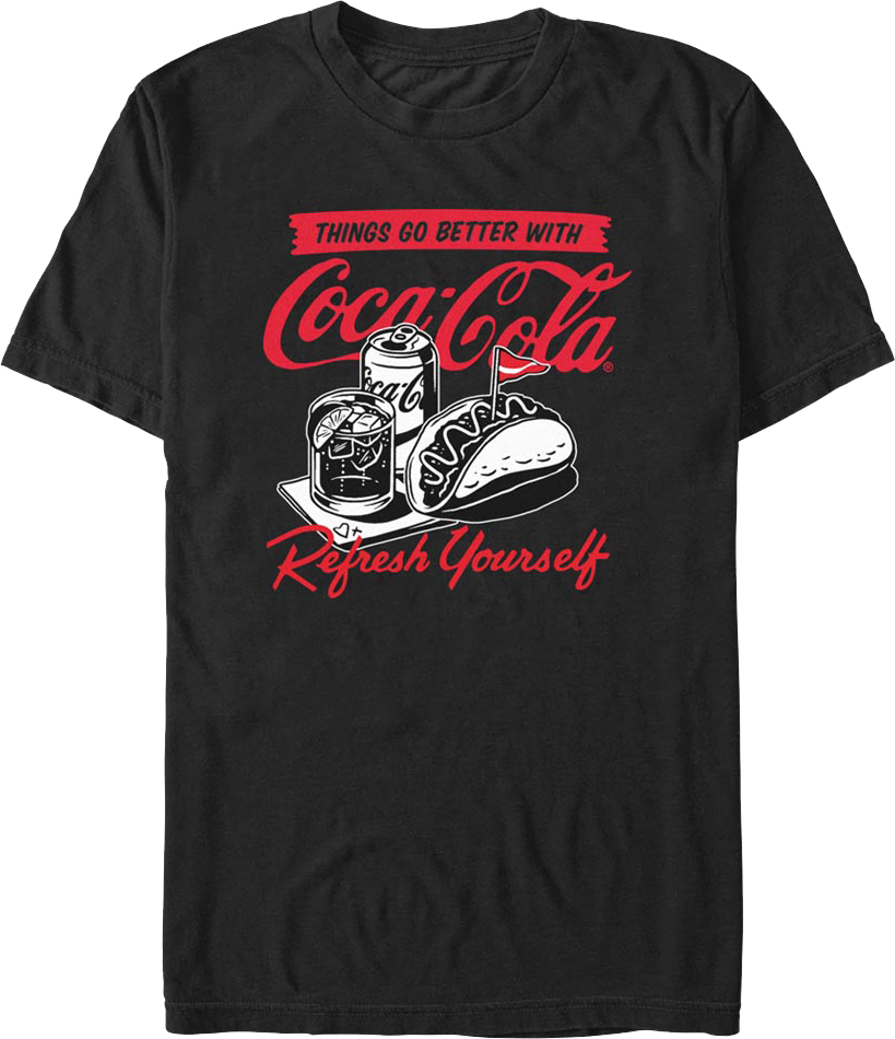 Refresh Yourself Coca-Cola T-Shirt product image 1