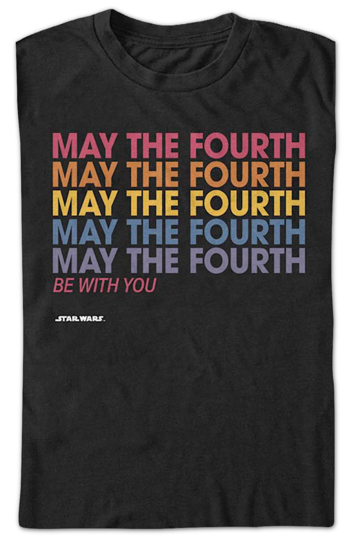 Repeating May The Fourth Be With You Star Wars T-Shirt product image 2
