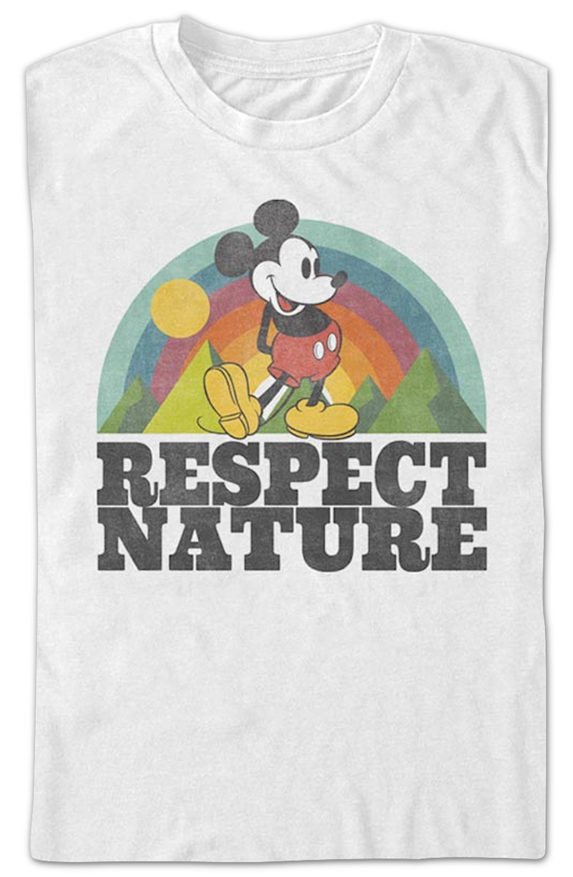 Respect Nature Mickey Mouse Disney T-Shirt product image 2