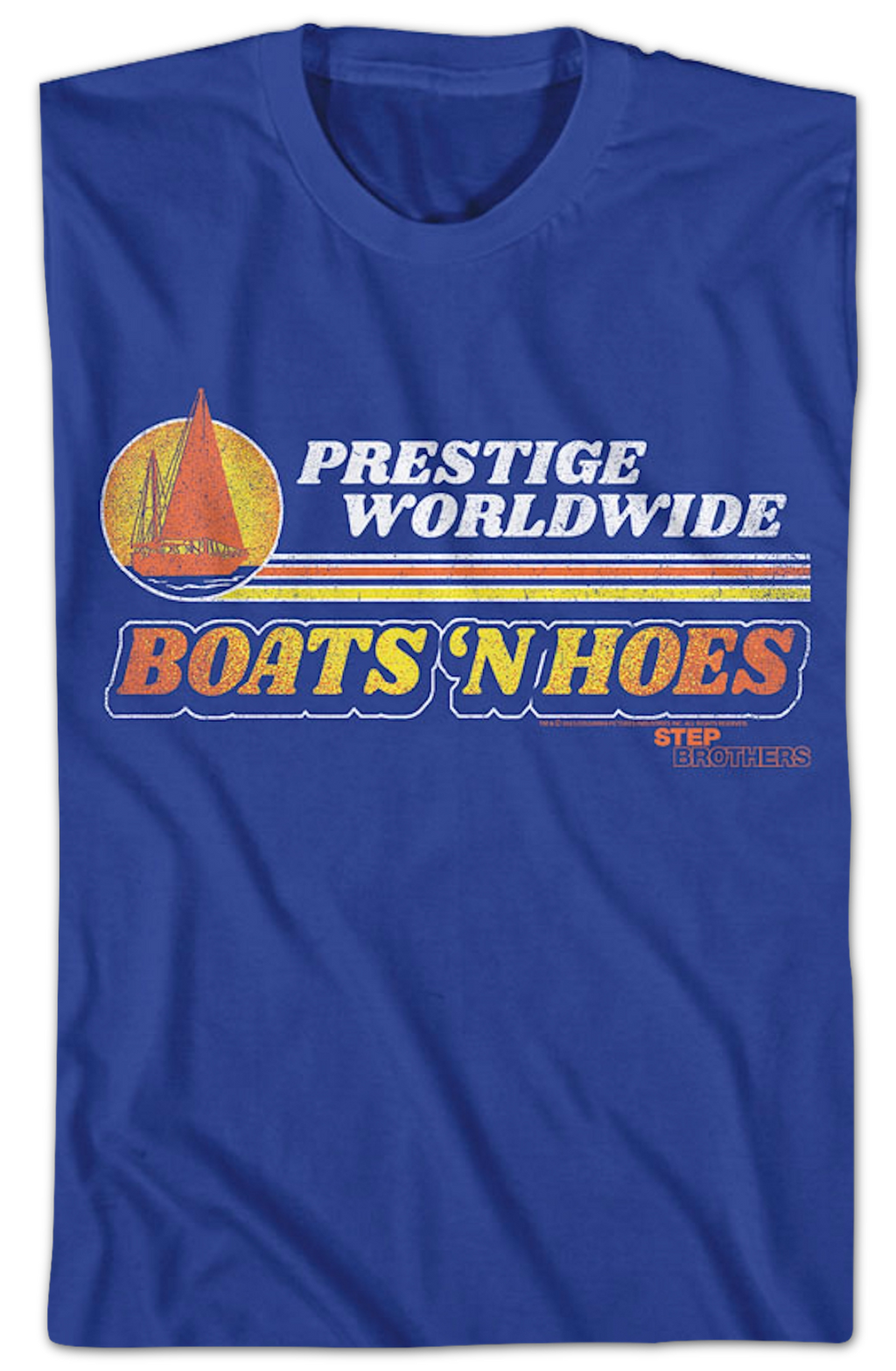 Retro Boats 'N Hoes Step Brothers T-Shirt product image 2