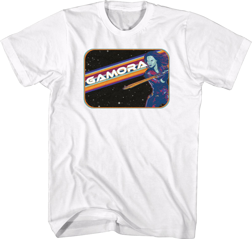 Retro Gamora Guardians Of The Galaxy Vol. 3 T-Shirt product image 1