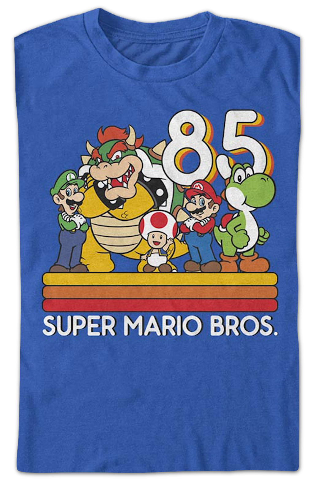 Retro Group Photo Super Mario Bros. T-Shirt product image 2