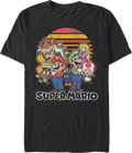 Retro Sunset Super Mario Bros. T-Shirt product image 1