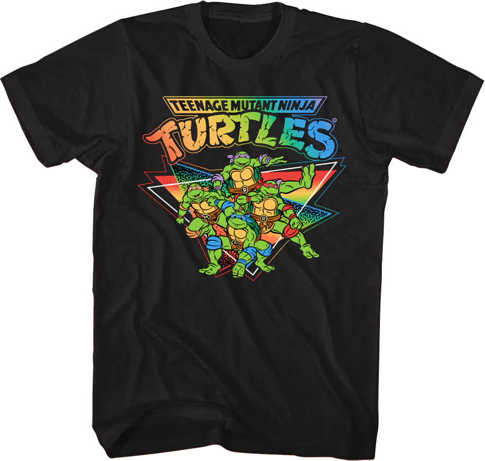 Retro Teenage Mutant Ninja Turtles T-Shirt product image 1