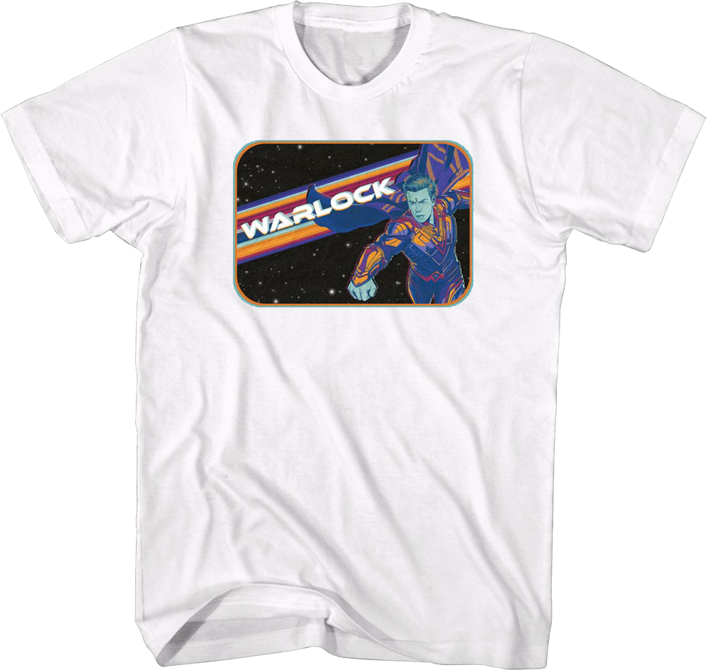 Retro Warlock Guardians Of The Galaxy Vol. 3 T-Shirt product image 1