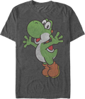 Retro Yoshi Super Mario Bros. T-Shirt product image 1