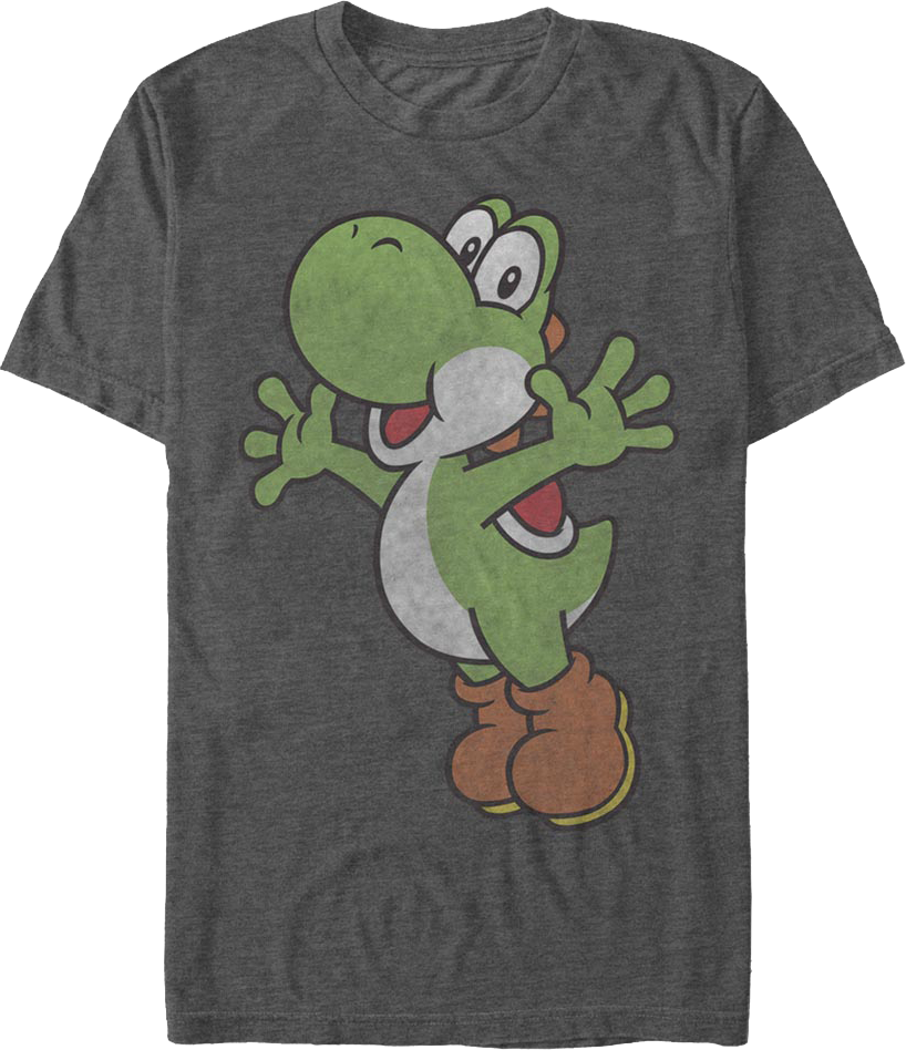Retro Yoshi Super Mario Bros. T-Shirt product image 1