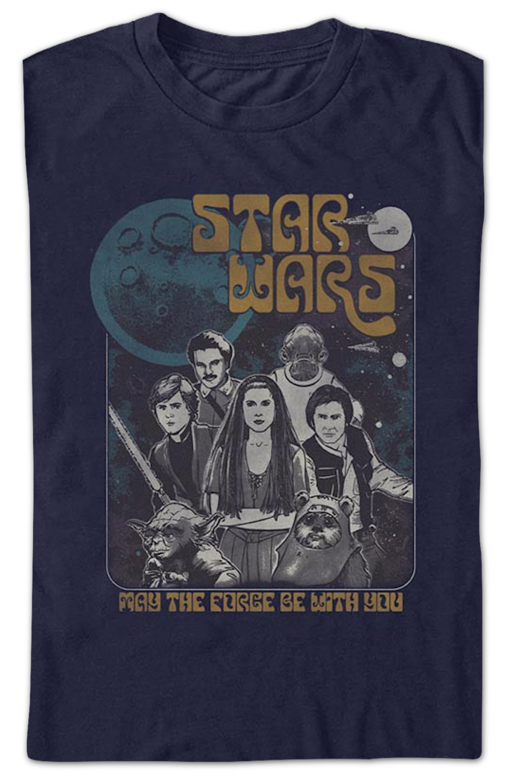 Return Of The Jedi May Force Be With You Star Wars T-Shirt product image 2
