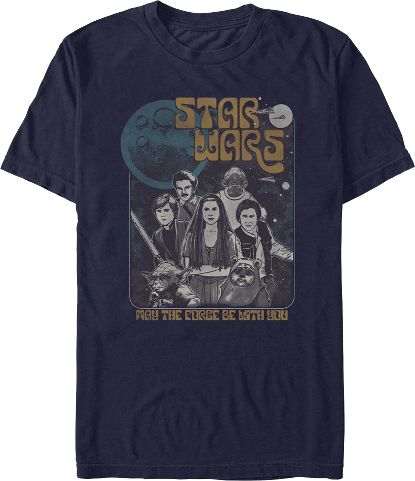 Return Of The Jedi May Force Be With You Star Wars T-Shirt product image 1