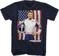 Ricky Bobby American Flag Talladega Nights T-Shirt product image 1