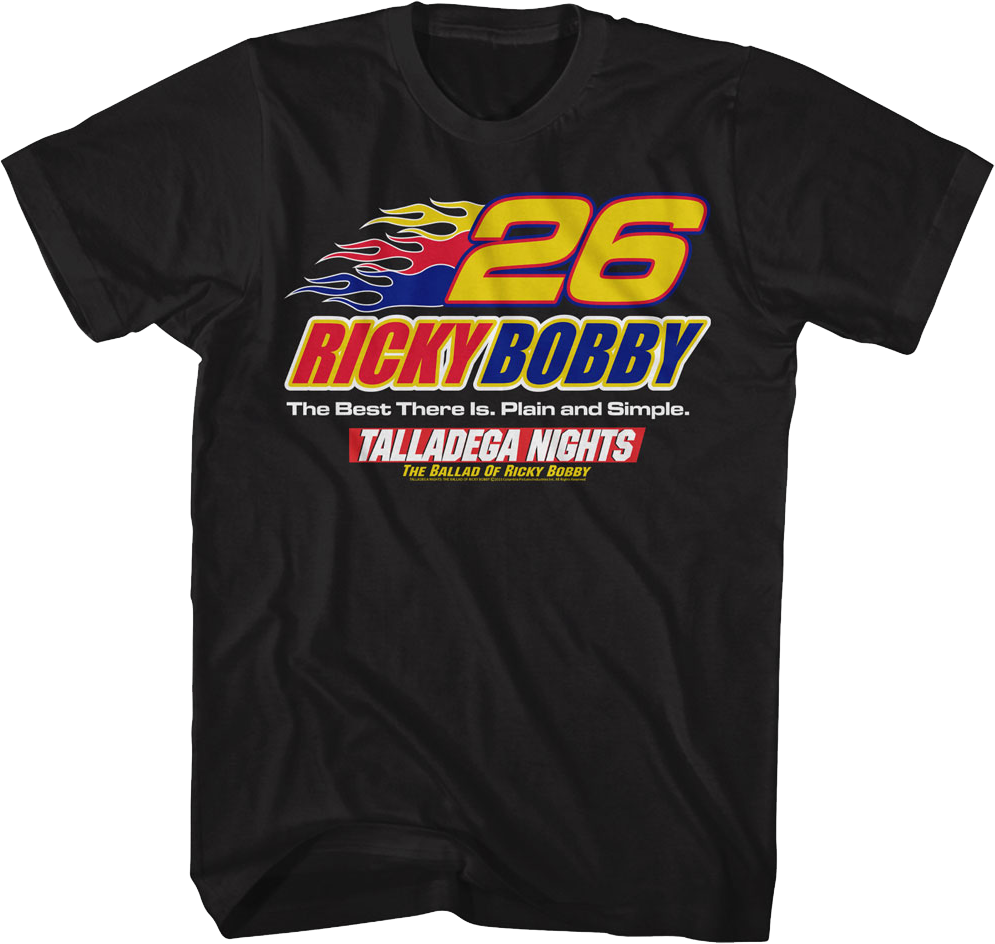 Ricky Bobby The Best There Is Talladega Nights T-Shirt product image 1