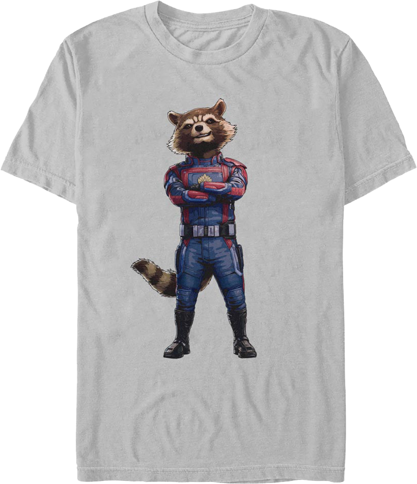 Rocket Raccoon Guardians Of The Galaxy Vol. 3 T-Shirt product image 1