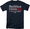 Seinfeld & Costanza '24 Campaign Poster Seinfeld T-Shirt