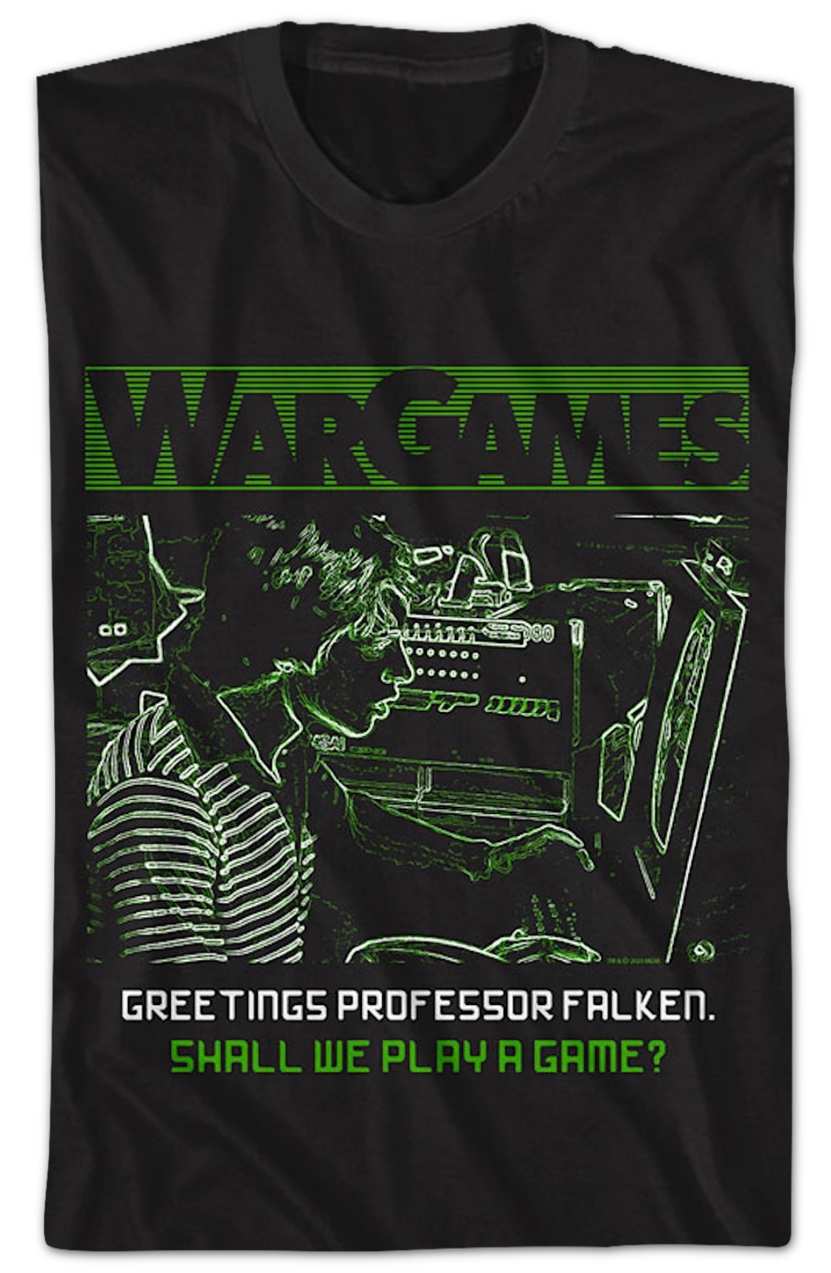 Shall We Play A Game? WarGames T-Shirt product image 2