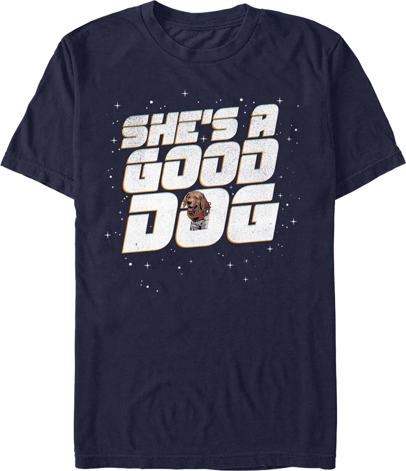 She's A Good Dog Guardians Of The Galaxy T-Shirt product image 1