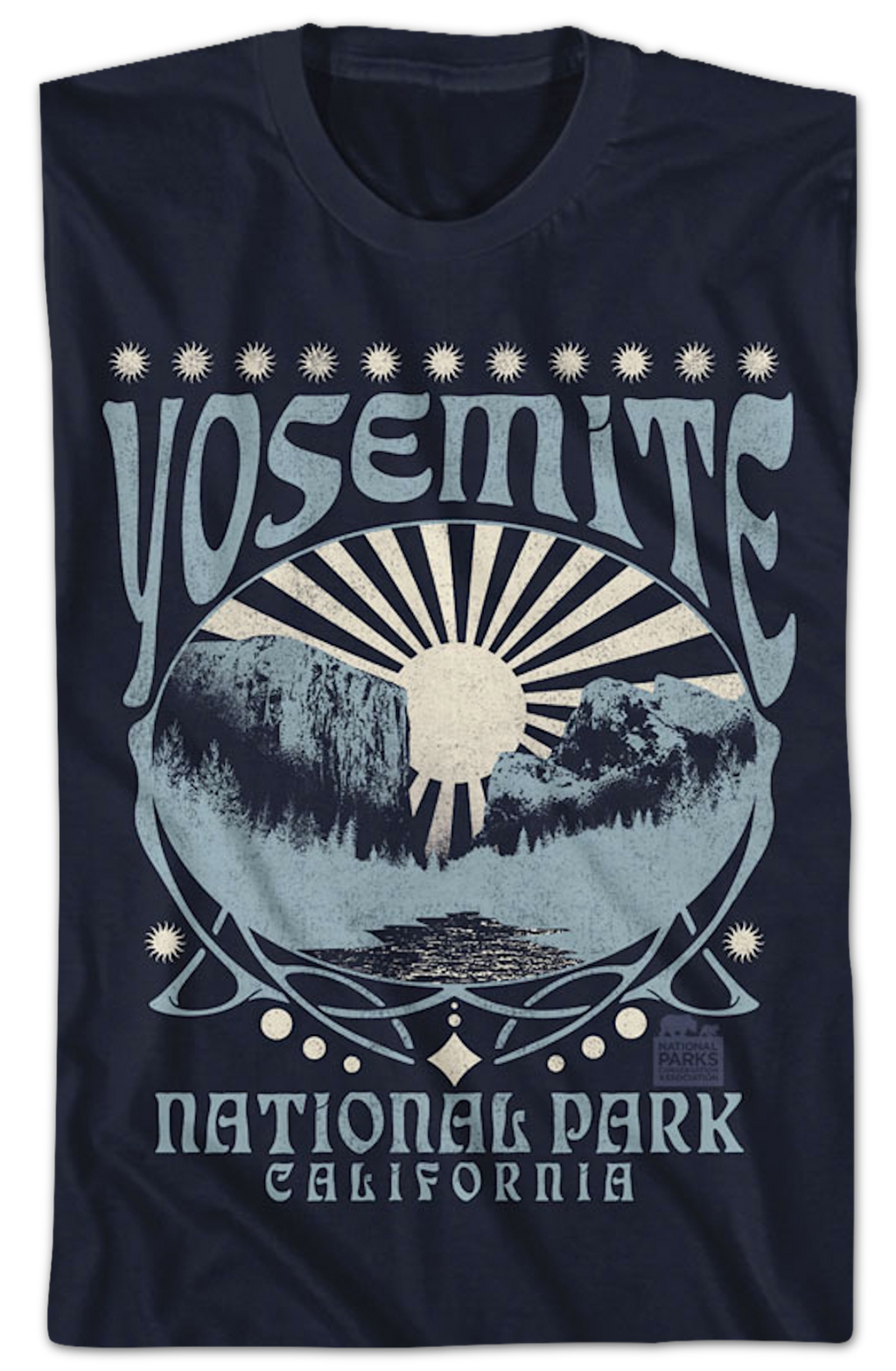 Sierra Nevada Mountains Yosemite National Park T-Shirt product image 2