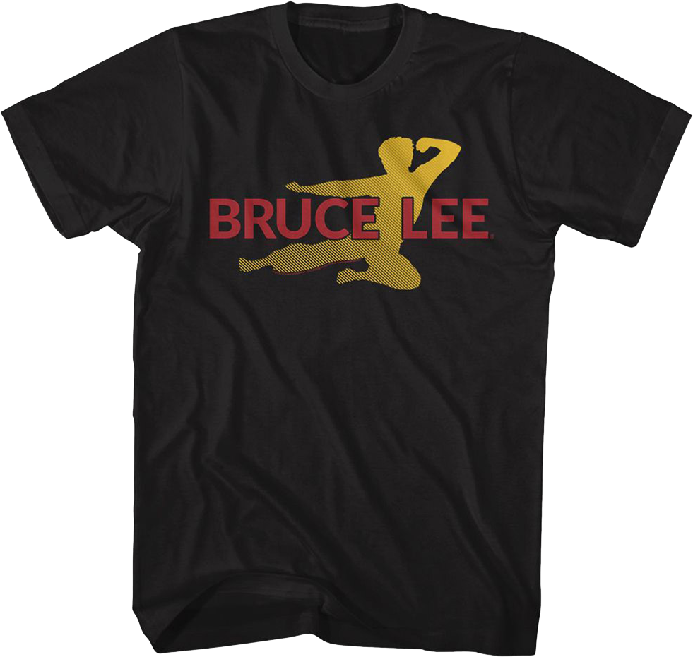 Silhouette Logo Bruce Lee T-Shirt product image 1