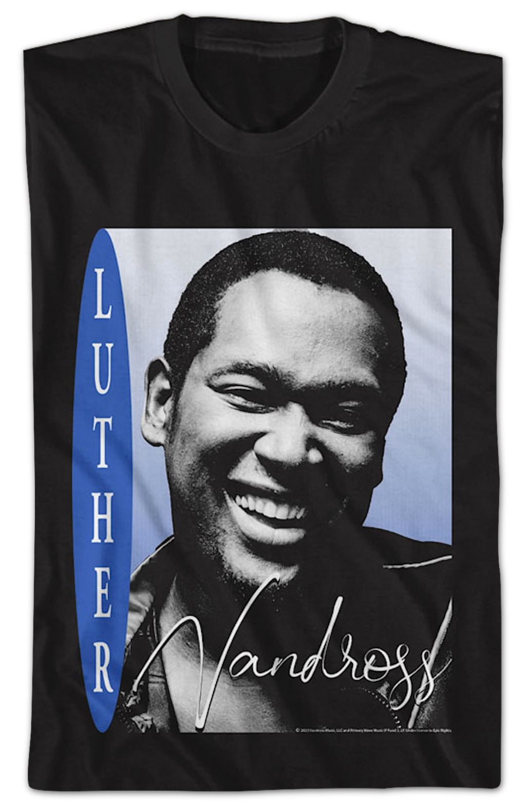 Smile Luther Vandross T-Shirt product image 2