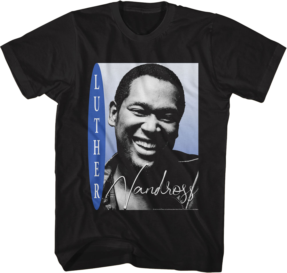 Smile Luther Vandross T-Shirt product image 1
