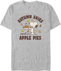 Snoopy Autumn Skies and Apple Pies Peanuts T-Shirt product image 1
