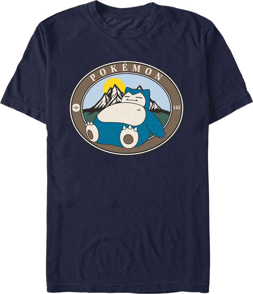 Snorlax Pokemon T-Shirt product image 1
