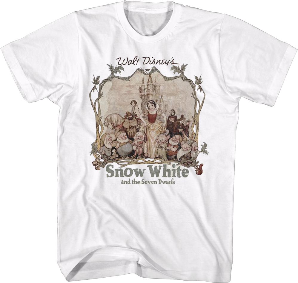 Snow White and the Seven Dwarfs Poster Disney T-Shirt