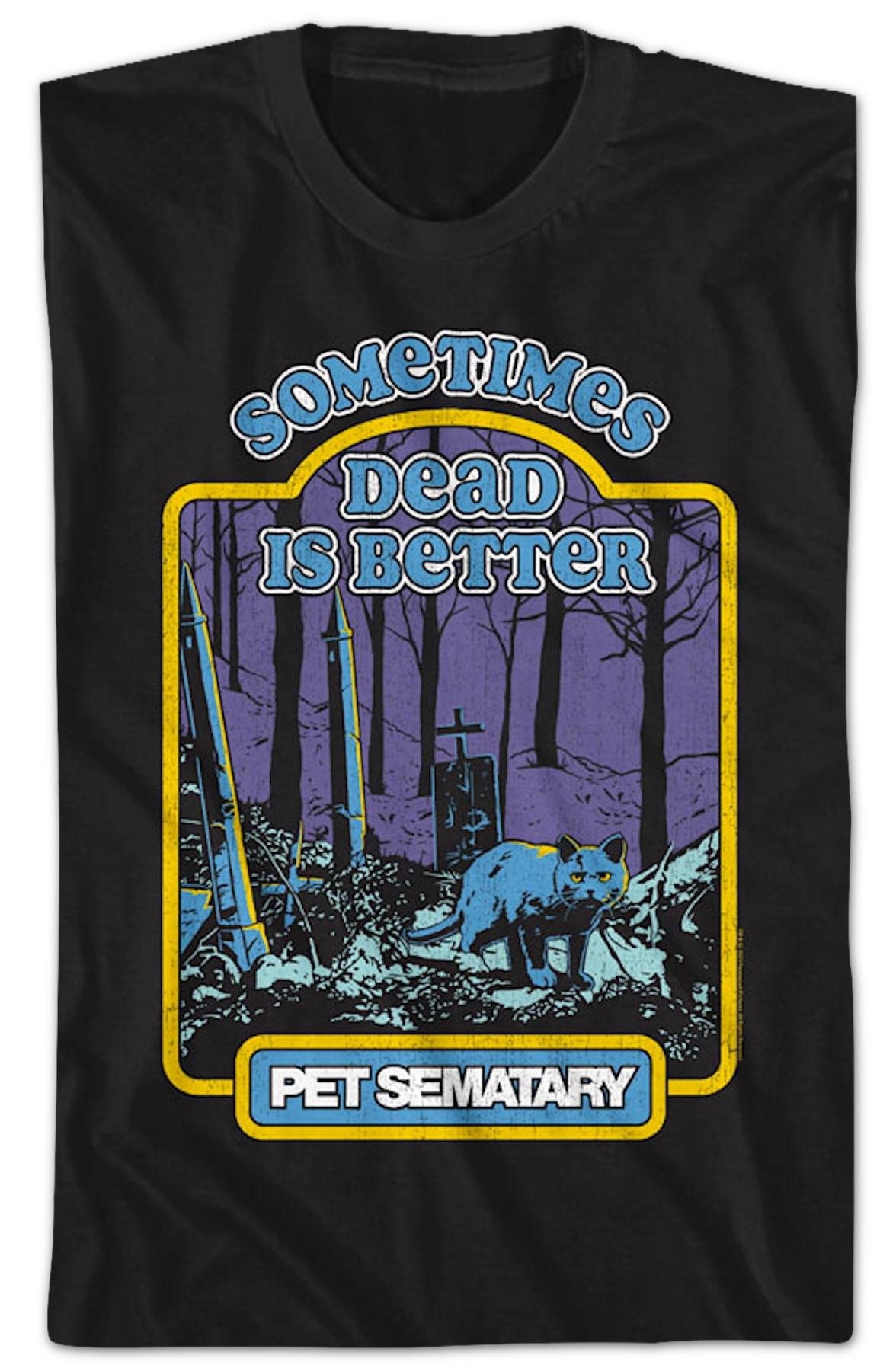 Sometimes Dead Is Better Storybook Pet Sematary T-Shirt product image 2