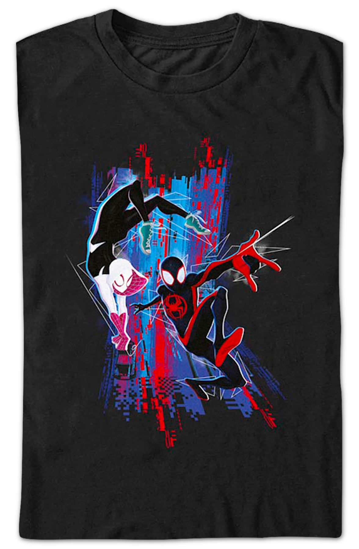 Spider-Gwen And Spider-Man Marvel Comics T-Shirt product image 2