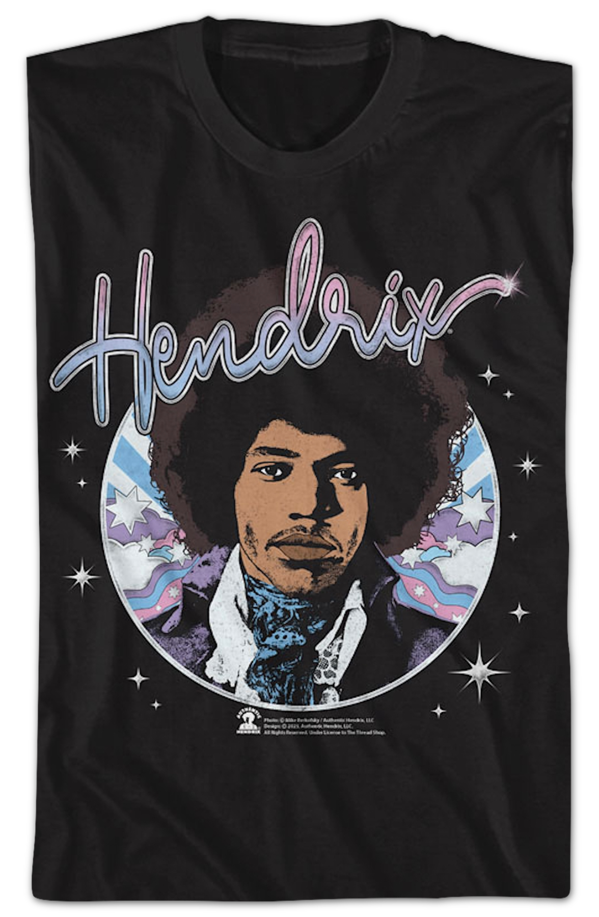 Starry Circle Jimi Hendrix T-Shirt product image 2