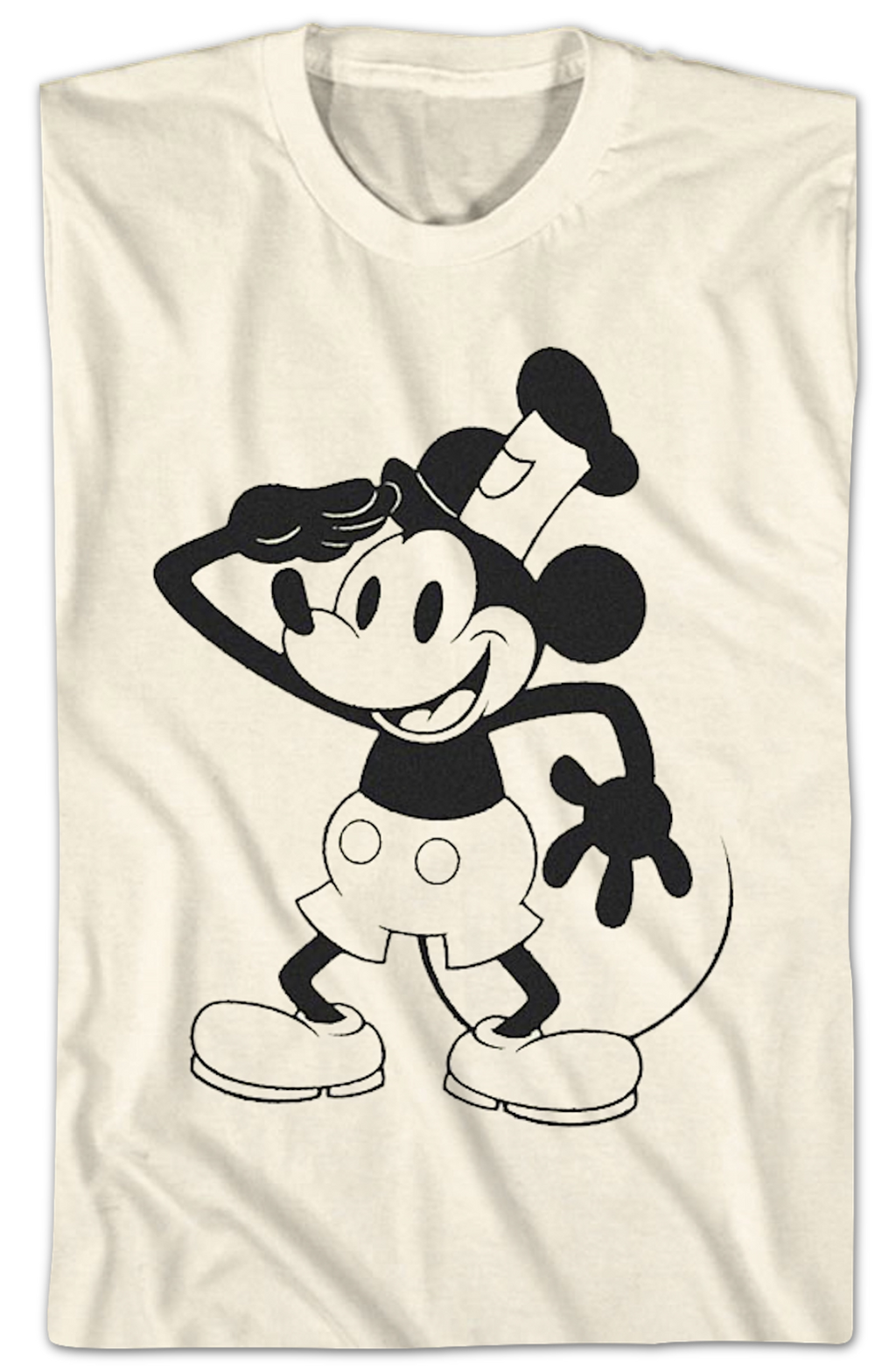 Steamboat Willie Salute Disney T-Shirt product image 2