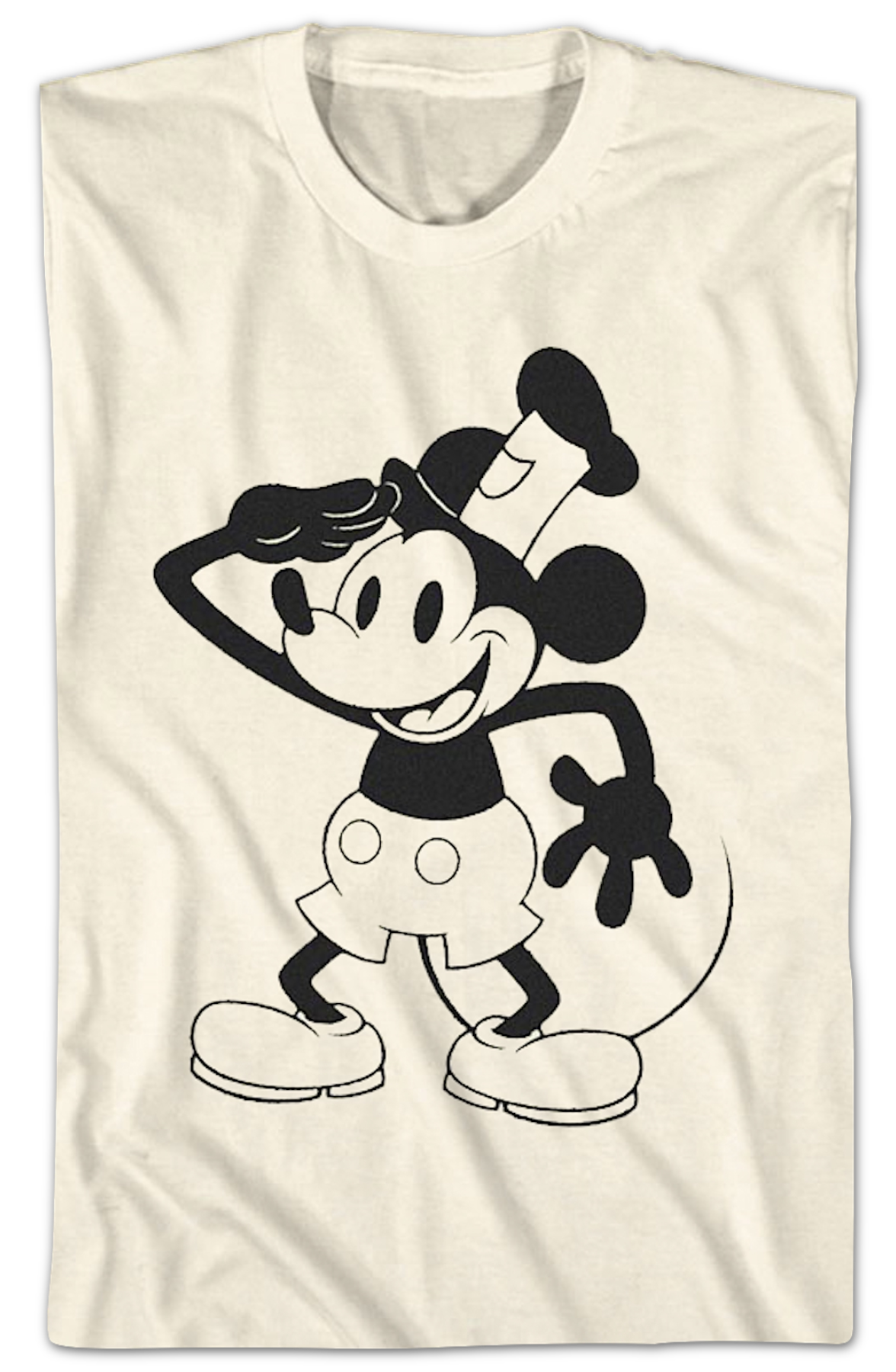 Steamboat Willie Salute Disney T-Shirt product image 2