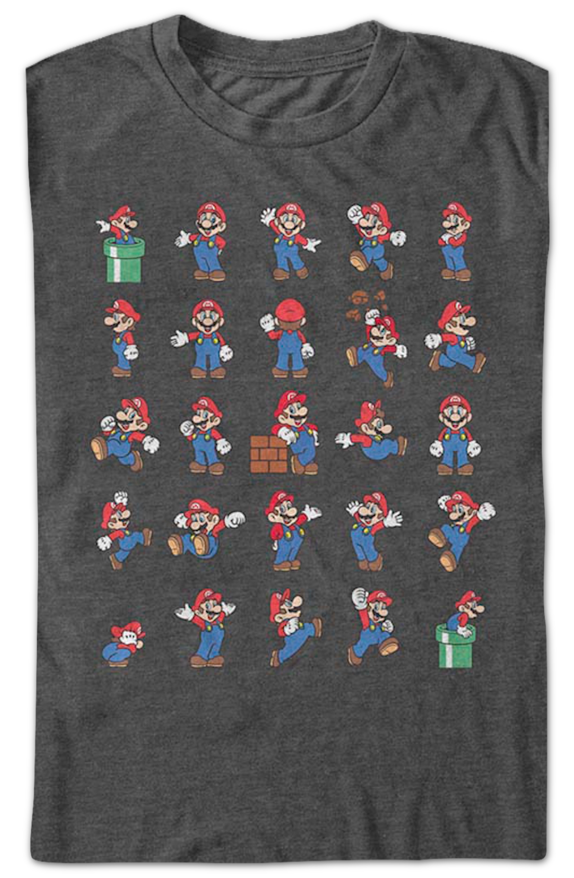 Super Mario Poses Nintendo T-Shirt product image 2