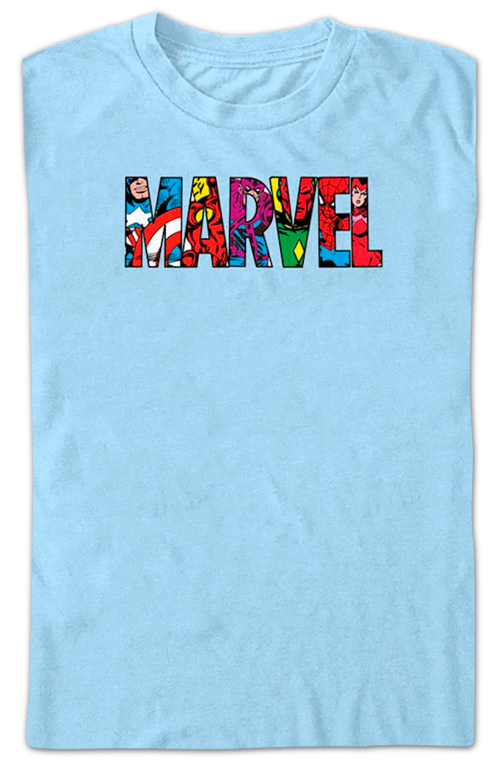 Superheroes Logo Marvel Comics T-Shirt product image 2