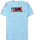 Superheroes Logo Marvel Comics T-Shirt product image 1
