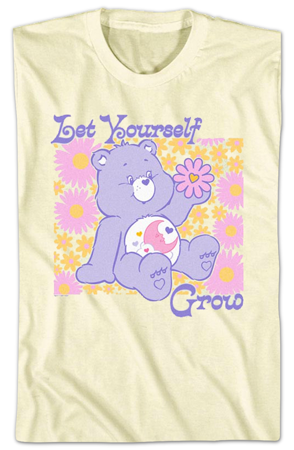 Sweet Dreams Bear Let Yourself Grow Care Bears T-Shirt product image 2