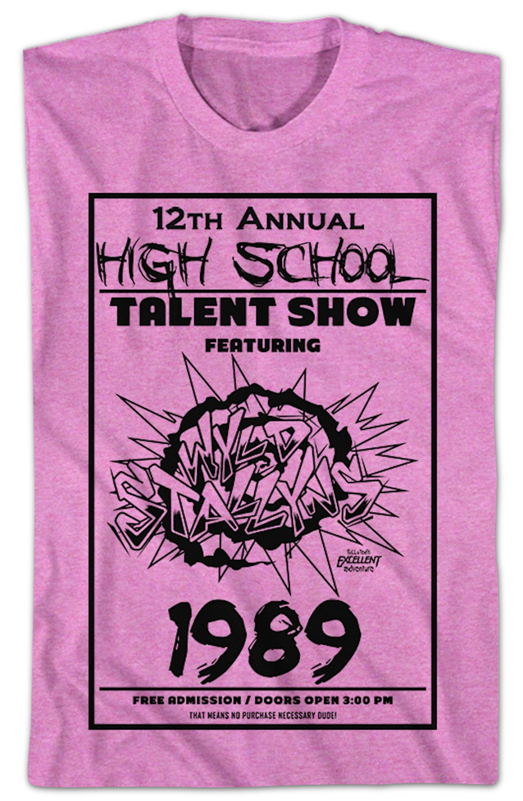 Talent Show Bill and Ted's Excellent Adventure T-Shirt product image 2