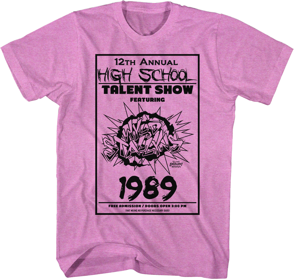 Talent Show Bill and Ted's Excellent Adventure T-Shirt product image 1