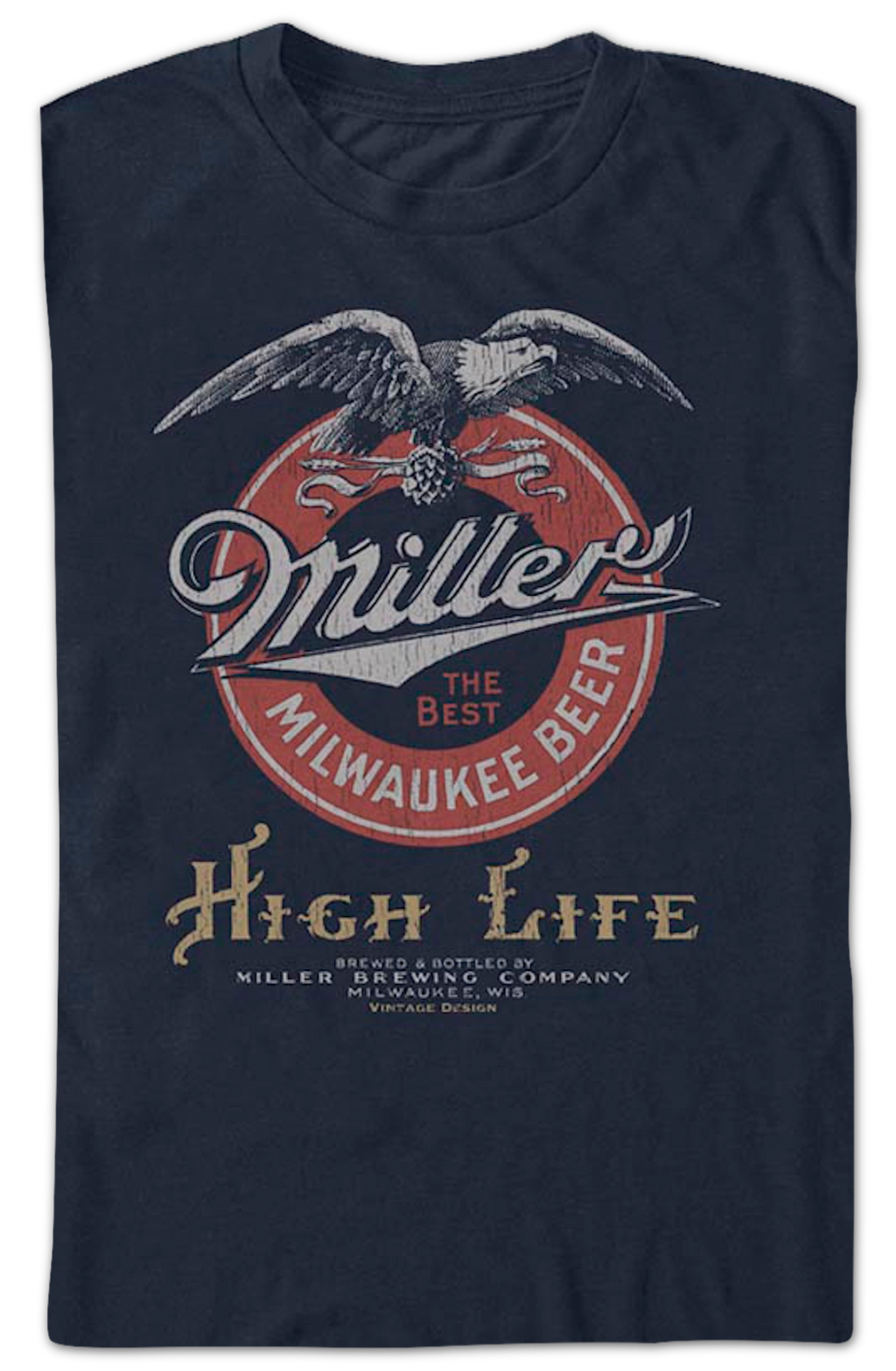 The Best Milwaukee Beer Miller High Life T-Shirt product image 2