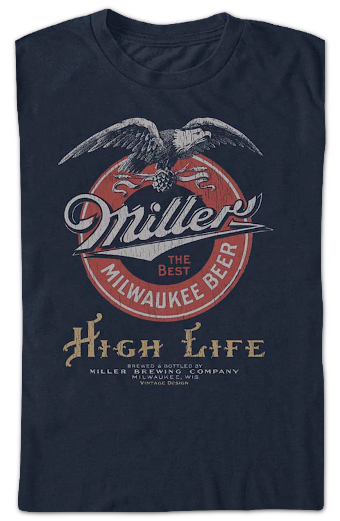 The Best Milwaukee Beer Miller High Life T-Shirt product image 2